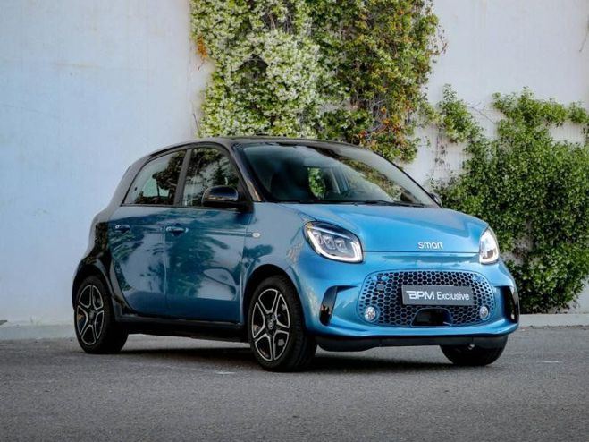 Smart Forfour Electrique 82ch Prime Tridion Noir/bleu Steel Blue de 2022