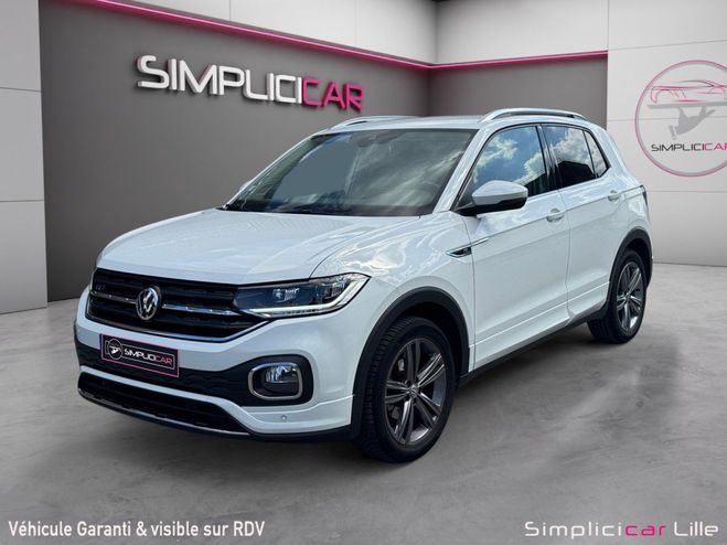 Volkswagen T Cross 1.0 TSI 115 Start/Stop BVM6 R-Line Blanc de 2019