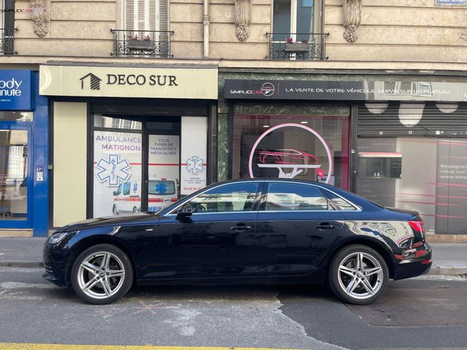 Audi A4 2.0 TDI ultra 150 S tronic 7 S line Noir de 2017