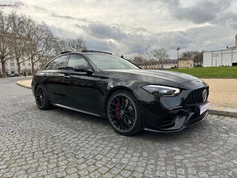  Voir détails -Mercedes Classe C AMG 63 S E Perf 9G-Tronic 4Matic+ TVA à Paris (75)