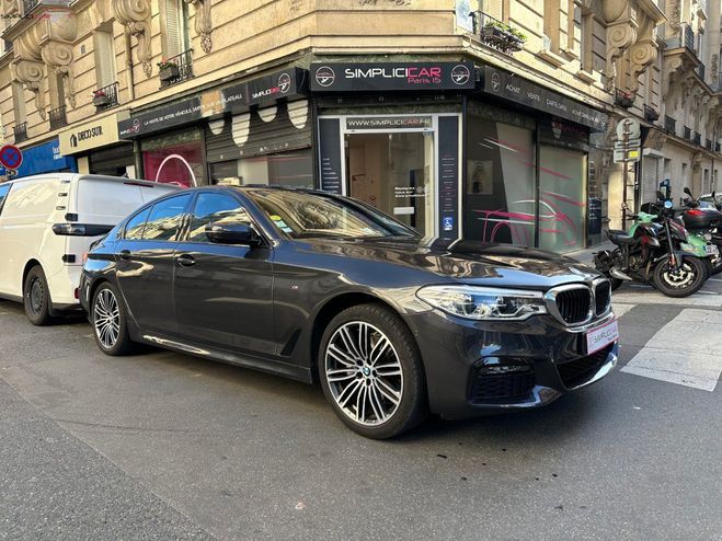 BMW Serie 5 G30 520d 190 ch BVA8 M Sport Gris de 2020