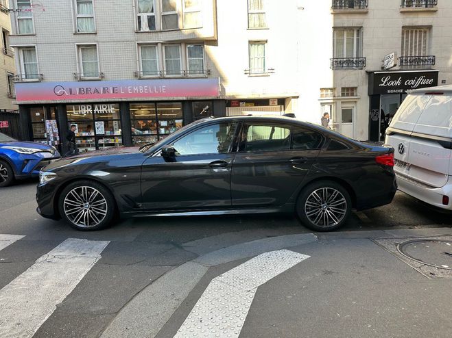 BMW Serie 5 G30 520d 190 ch BVA8 M Sport Gris de 2020