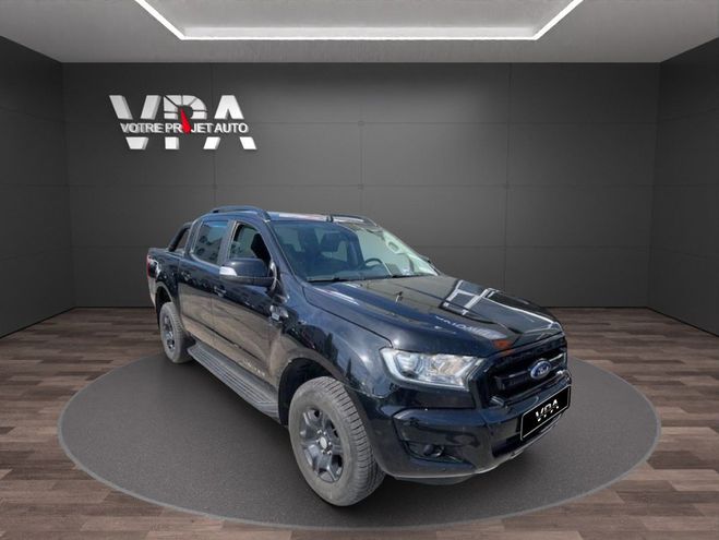 Ford Ranger 3.2 TDCi 200ch DOKA Limited 4x4 | BVA |  Noir de 2018