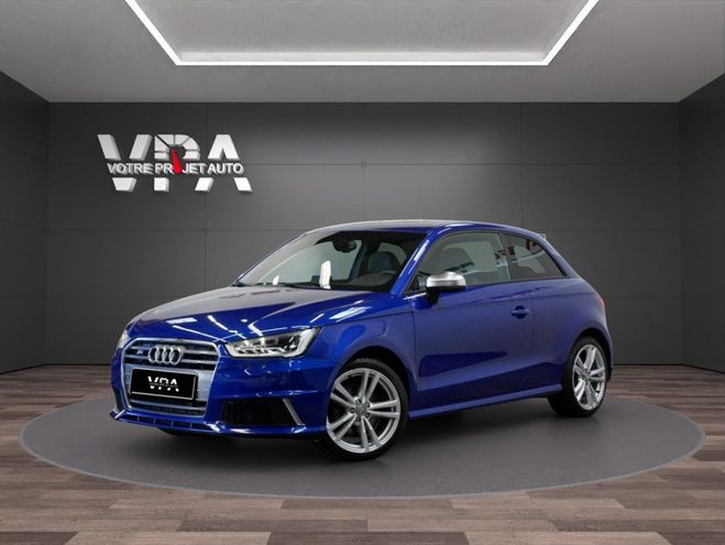 Audi S1 2.0 TFSI Quattro | 231 ch | GPS | Xnon  Bleu de 2016