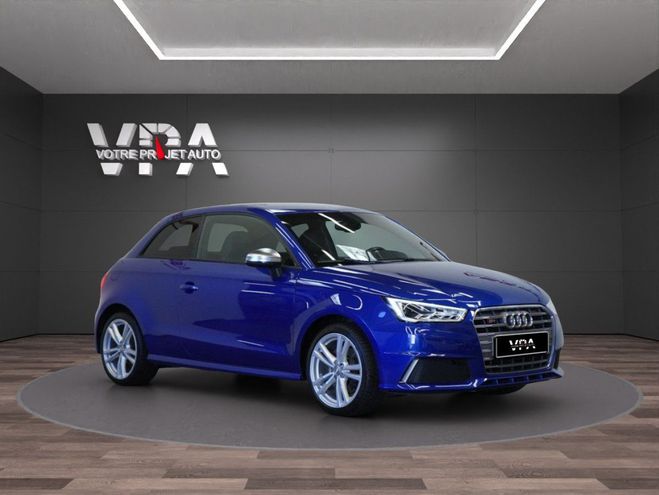 Audi S1 2.0 TFSI Quattro | 231 ch | GPS | Xnon  Bleu de 2016