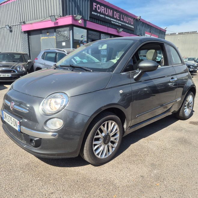 Fiat 500 II (2) 1.2 8V 69 ECO PACK CLUB DISTRIB O Gris fonc de 2014
