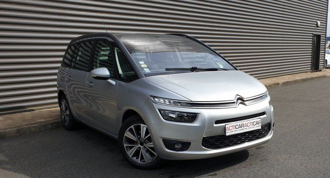 Citroen C4 Grand Picasso II PHASE 2 1.6 BLUEHDI 115 Gris Clair Mtallis de 2015