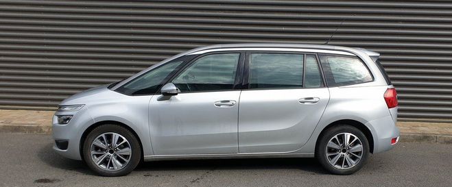 Citroen C4 Grand Picasso II PHASE 2 1.6 BLUEHDI 115 Gris Clair Mtallis de 2015