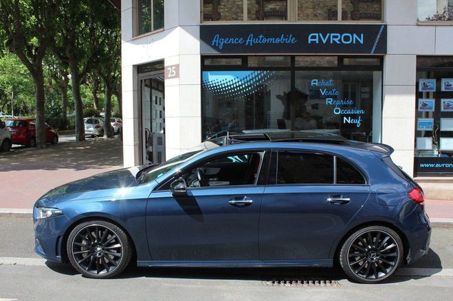 Mercedes Classe A IV 35 AMG 306 CV 4MATIC 7G-DCT Toit Ouvr Bleu Fonc Mtallis de 2019