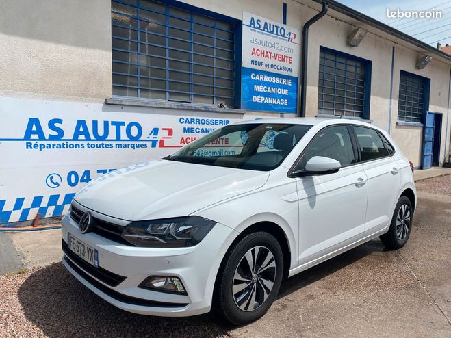 Volkswagen Polo 1.6 tdi 95ch confortline garanie 6 mois Blanc de 2019