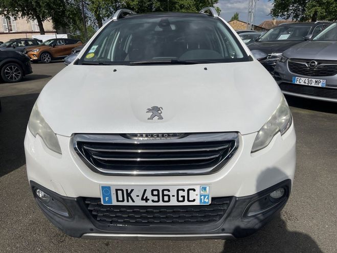 Peugeot 2008 1.6 E-HDI92 FAP FELINE CUIVRE Blanc de 2014
