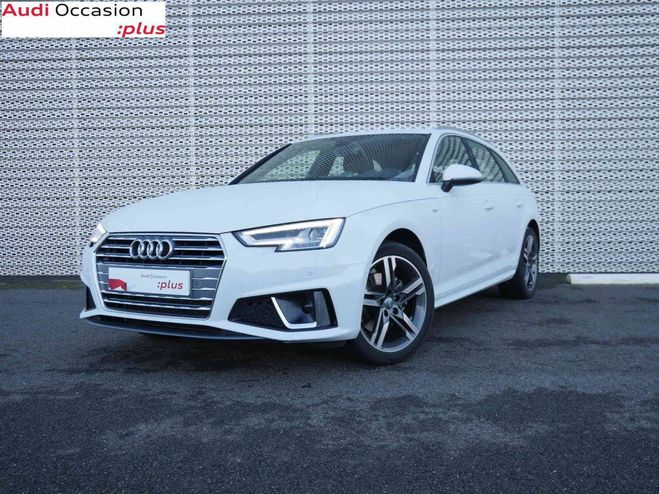Audi A4 Avant 35 TDI 150 S tronic 7 S line Blanc de 2018