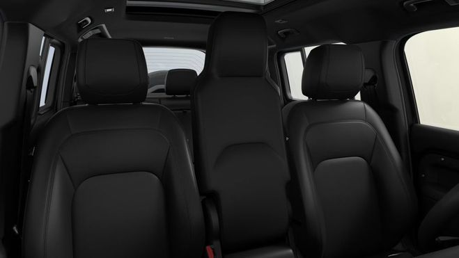Land rover Defender 110 D200 LUCHTv l PANO l BLACKPACK l JUM Noir de 2025