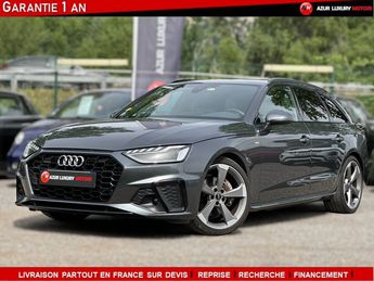  Voir détails -Audi A4 Avant V (B9) 40 TDI 204ch S line quattro à Nice (06)