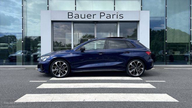 Audi A3 Sportback 35 TFSI Mild Hybrid 150 S tron BLEU NAVARRE METALLISE de 2023