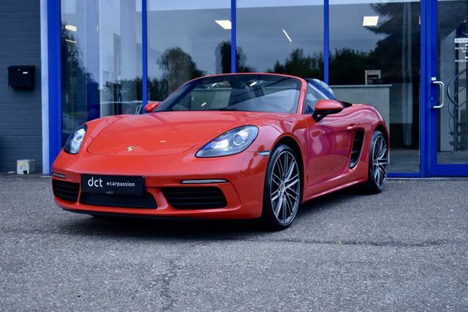 Porsche Boxster 718 Sport exhaust 20' Turbo wheels Leath Rouge de 