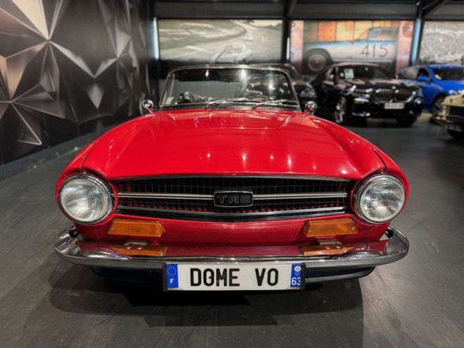 Triumph TR6 CABRIOLET 2498 CM3 152 CH Rouge de 1974