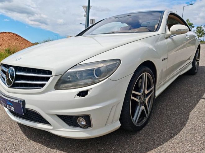 Mercedes Classe CL 63 AMG Blanche de 2007