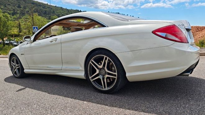 Mercedes Classe CL 63 AMG Blanche de 2007