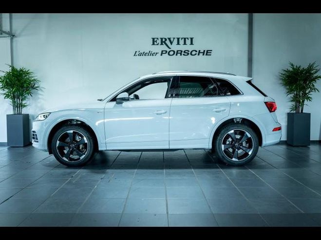 Audi Q5 40 TDI 190ch S line quattro S tronic 7 E Blanc Ibis de 2020