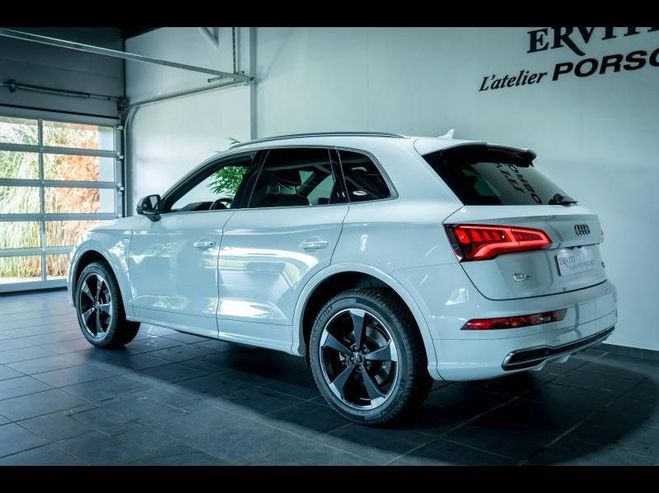 Audi Q5 40 TDI 190ch S line quattro S tronic 7 E Blanc Ibis de 2020