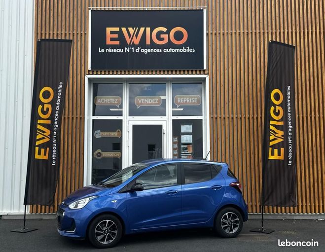 Hyundai I10 90Cv EDITION MONDIAL CLIM REGULATEUR DE  Bleu de 2019