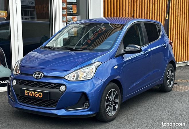Hyundai I10 90Cv EDITION MONDIAL CLIM REGULATEUR DE  Bleu de 2019