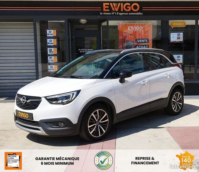 Opel Crossland X 1.2 T 130CH ULTIMATE TOIT PANO CARPLAY A Blanc de 2018