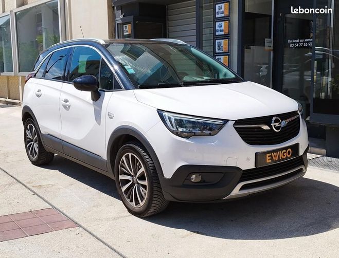 Opel Crossland X 1.2 T 130CH ULTIMATE TOIT PANO CARPLAY A Blanc de 2018