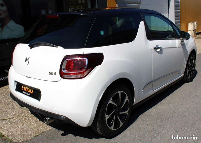 Citroen DS 3 1.2 110 ch CONNECTED CHIC START-STOP Blanc de 2018