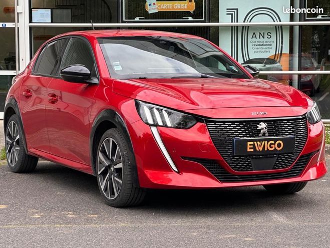 Peugeot 208 GENERATION-II 1.2 PURETECH 100 GT LINE S Rouge de 2019