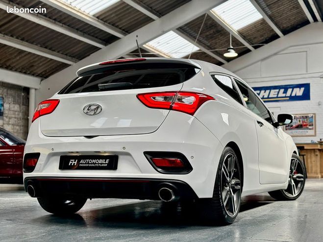 Hyundai I30 Turbo 1.6 TGDI 186 ch Bluetooth, GPS, Ca Blanc de 2015