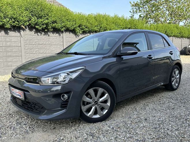 Kia Rio 1.0 T More LED-CAMERA-SENSOR-CARPLAY-CRU Gris Mtallis de 