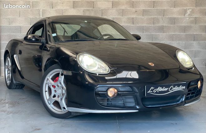 Porsche Cayman S 3.4 295ch BVM6 Pack Chrono Siges chau Noir de 2006