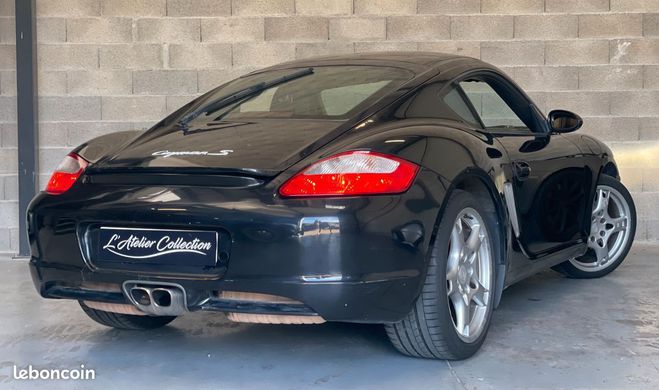 Porsche Cayman S 3.4 295ch BVM6 Pack Chrono Siges chau Noir de 2006