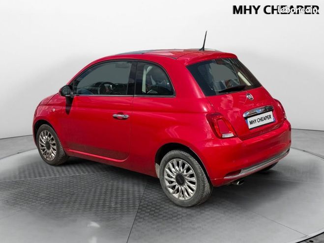 Fiat 500 MY17 1.2 69 ch Riva avec Volant bois Rouge de 2017