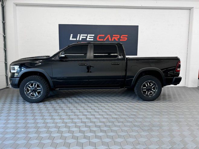 Dodge Ram 1500 REBEL 5,7 V8 400ch 2019 Franais TV NOIR de 2019