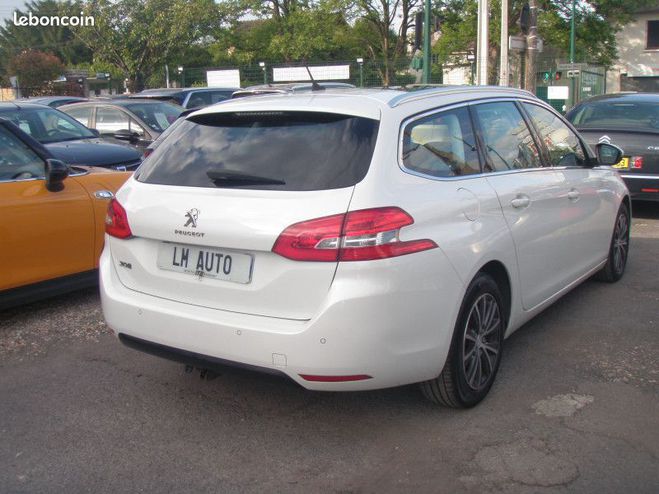 Peugeot 308 SW II 1.6 E-HDI 115 ALLURE Blanc de 2015