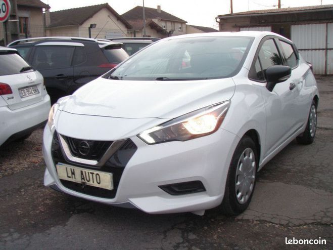Nissan Micra V 1.0 IG 71 VISIA PACK Blanc de 2017