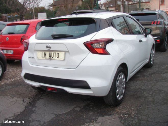 Nissan Micra V 1.0 IG 71 VISIA PACK Blanc de 2017