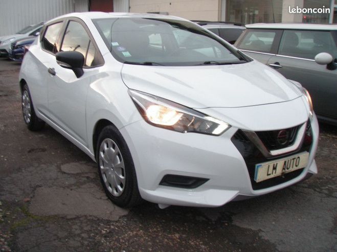 Nissan Micra V 1.0 IG 71 VISIA PACK Blanc de 2017