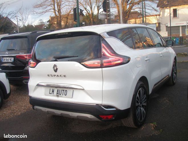 Renault Espace V 1.6 DCI 160 TWIN TURBO ENERGY INITIALE Blanc de 2016