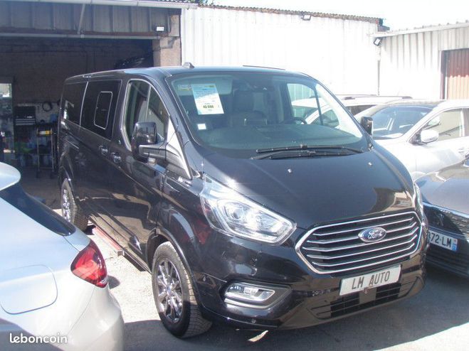Ford Custom TOURNEO II 2.0 TDCI 130 TITANIUM 310 L1H Noir de 2021
