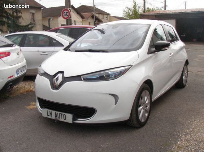 Renault Zoe Q90 INTENS 22 KWK CHARGE RAPIDE TYPE ACH Blanc de 2014