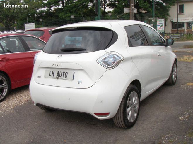 Renault Zoe Q90 INTENS 22 KWK CHARGE RAPIDE TYPE ACH Blanc de 2014