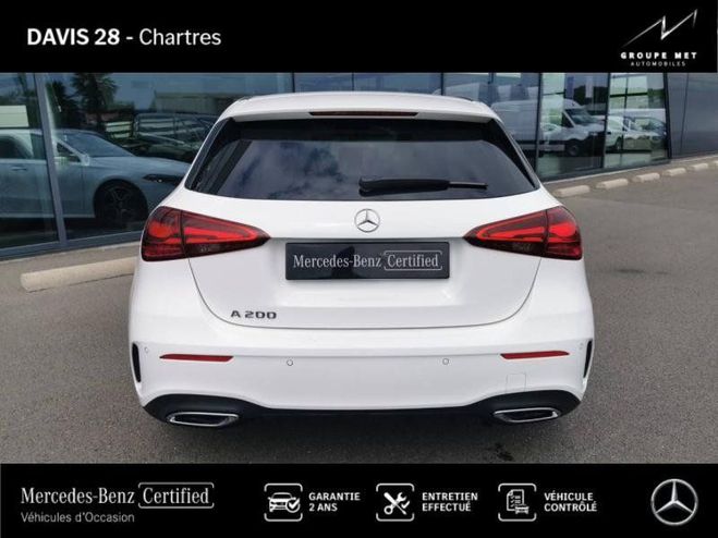 Mercedes Classe A 200 163ch AMG Line 7G-DCT Blanc Polaire de 2023