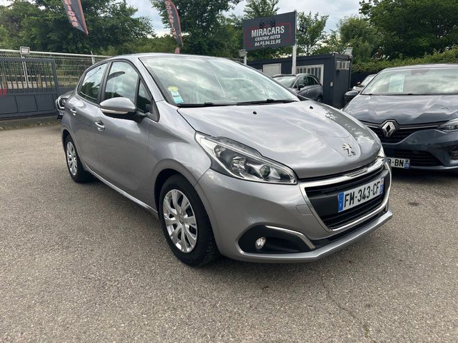 Peugeot 208 BlueHDi 100ch GPS CLIM Grise de 2019