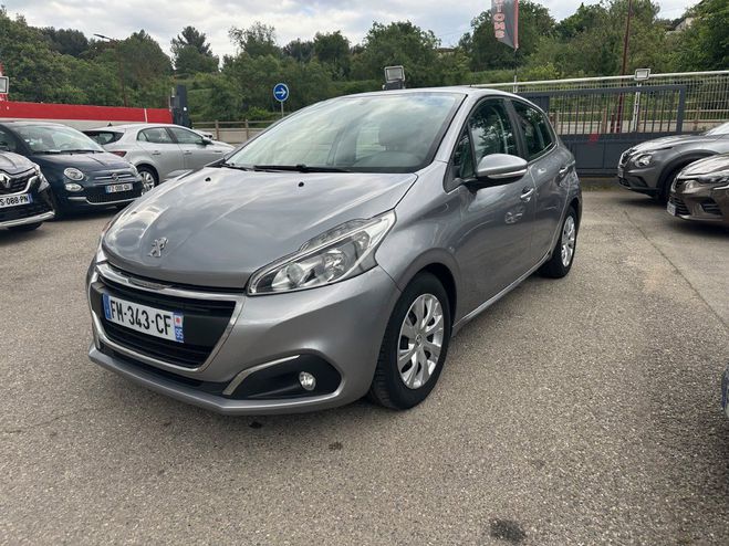 Peugeot 208 BlueHDi 100ch GPS CLIM Grise de 2019