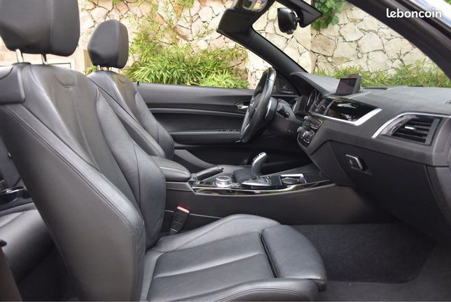 BMW Serie 2 230I LCI BVA DKG Cabriolet M SPORT phase Blanc de 2017