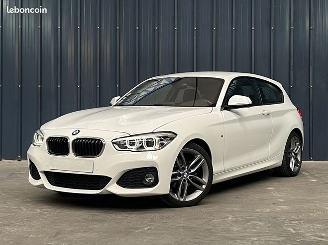 BMW Serie 1 Pack M 2017 Garantie An Superbe ETAT Int Blanc de 2017
